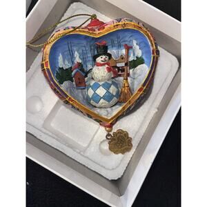 Jim Shore Snowman Ornament 2011